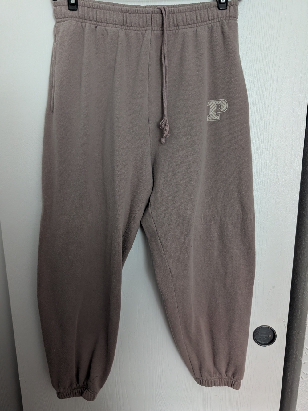 PINK Victoria's Secret Taupe Men's Fleece Joggers